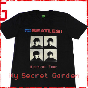 The Beatles - American Tour 1964 Official Fitted Jersey T Shirt ( Men M ) ***READY TO SHIP from Hong Kong***